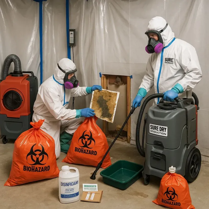 Contaminated Water Handling Protocols process in Hollins, VA