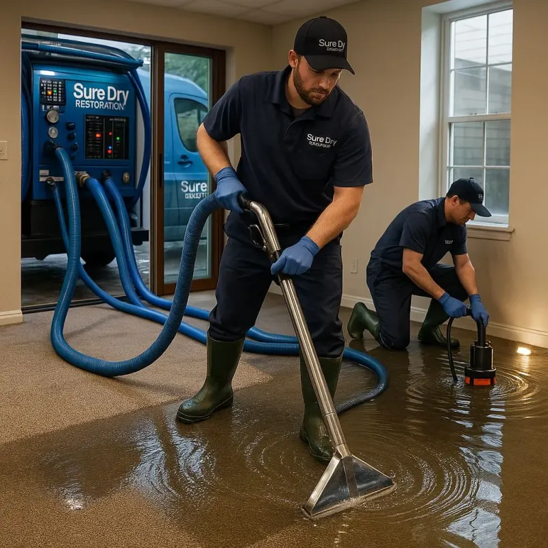 Water Extraction and Removal process in Hollins, VA